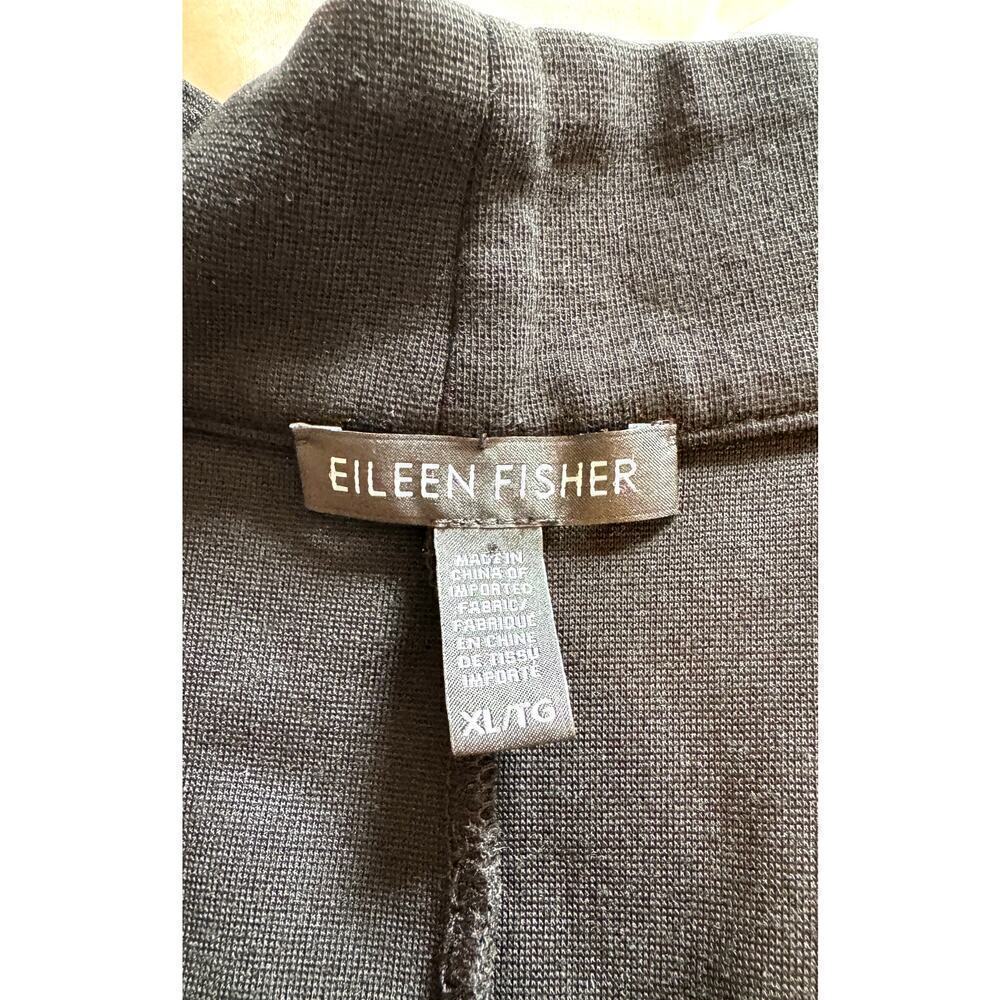 Eileen Fisher Cardigan Sweater Jacket Blazer Size XL (tencel office preppy) - Picture 6 of 7